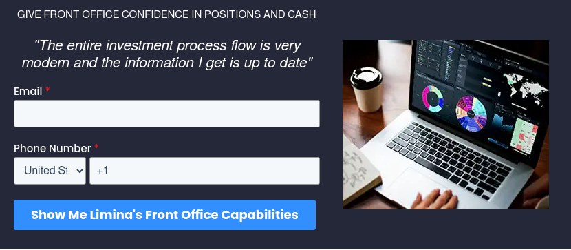 GIVE FRONT OFFICE CONFIDENCE IN POSITIONS AND CASH