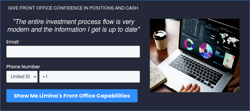 GIVE FRONT OFFICE CONFIDENCE IN POSITIONS AND CASH